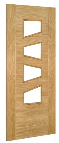 HP25GC Oak Glass Door