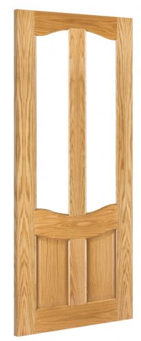 NM20G Unglazed Oak Door