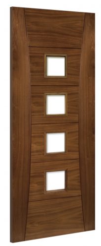 HP18G Walnut Glazed Door