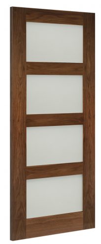 HP1/G Walnut Glazed Door