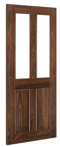 NM4G Unglazed Walnut Door