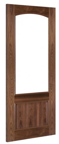 RB7 Walnut Unglazed Door