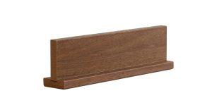 Walnut Double Door Divider