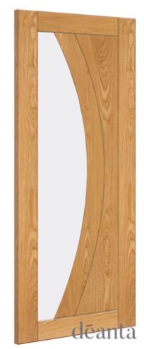 HP35G Oak Glass Door