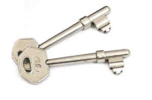 Set of 2 Spare Keys for locks LHH101C and LHH101d