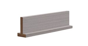 Light Grey Ash Double Door Divider