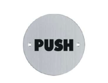 Push Door Sign