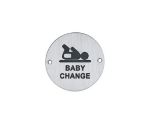 Baby Change Door Sign