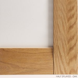 Half Splayed Oak Skirting & Architrave