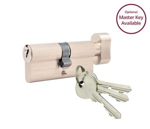 35/35 EURO CYLINDER LOCK (MASTER KEY AVAILABLE)
