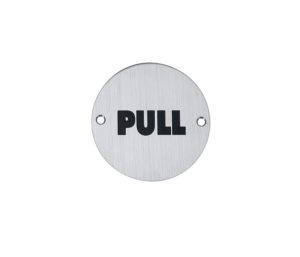 Pull Door Sign