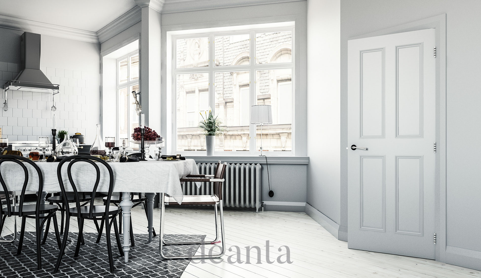 Deanta WR1 Primed Door - Image 2