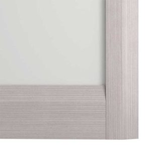 Half Splayed Light Grey Ash Skirting & Architrave