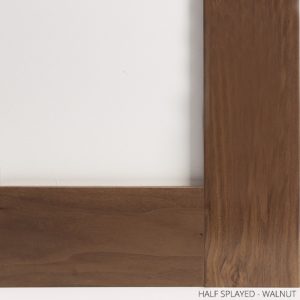 Half Splayed Walnut Skirting & Architrave